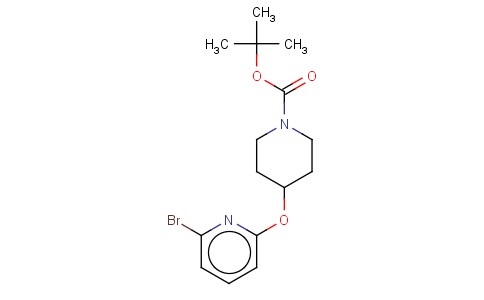 4-(6-BROMO-PYRIDIN-2-YLOXY)-PIPERIDINE-1-CARBOXYLIC ACID TERT-BUTYL ESTER